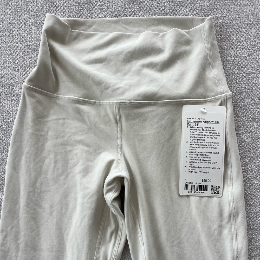 Lululemon align HR pant 28”